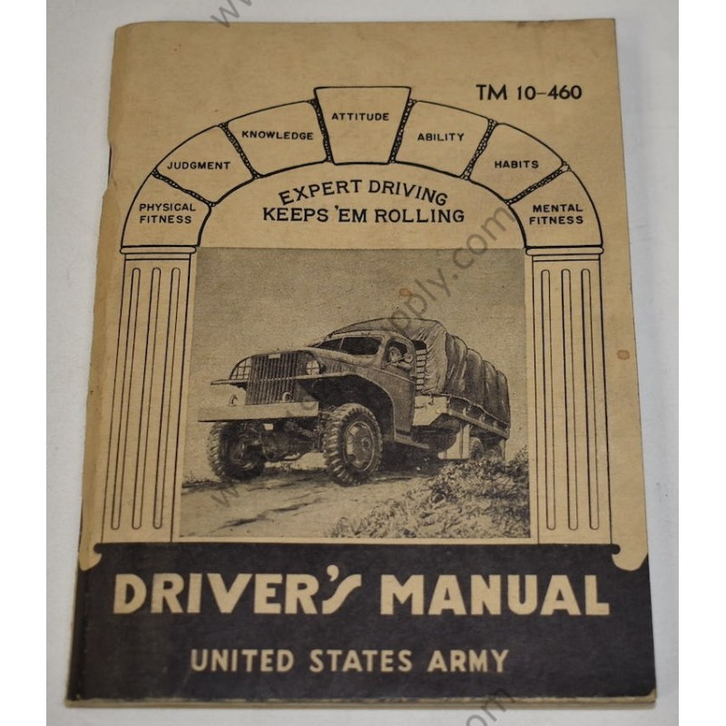 TM 10-460 Driver's manual