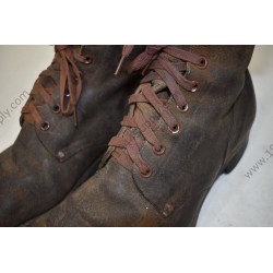 Combat boots, size 9½ E