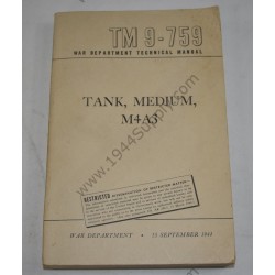 TM 9-759 Tank, Medium M4A3