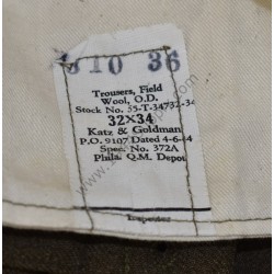 Wool trousers, type M-1943