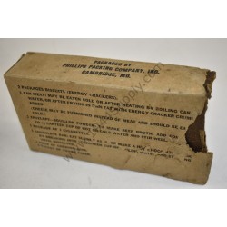 K ration, supper unit (empty box)