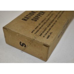 K ration, supper unit (empty box)