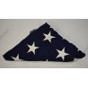 Drapeau funéraire, 48 étoiles
