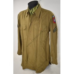 Wool shirt, 82nd Airborne Division