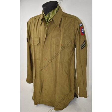 Wool shirt, 82nd Airborne Division