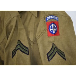 Chemise en laine, 82e division aéroportée