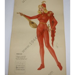 Varga Pin Up Calendar of 1942  - 1