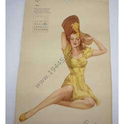 Varga Pin Up Calendar of 1942  - 4