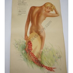 Varga Pin Up Calendar of 1942  - 5