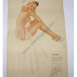 Varga Pin Up Calendar of 1942  - 8