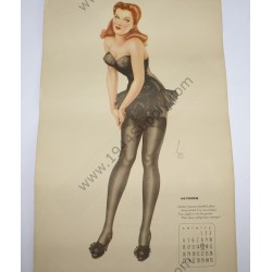 Varga Pin Up Calendar of 1942  - 9