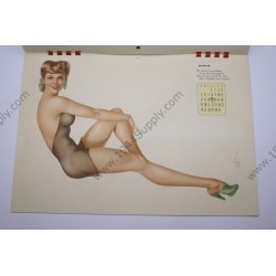 Varga Pin Up Calendar of 1944   - 3