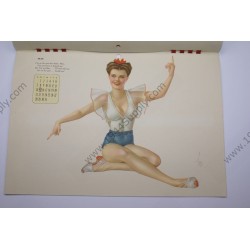 Varga Pin Up Calendar of 1944   - 4