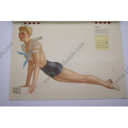 Varga Pin Up Calendar of 1944   - 5