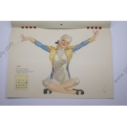 Varga Pin Up Calendar of 1944   - 6