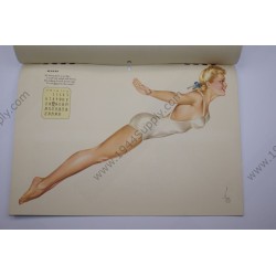 Varga Pin Up Calendar of 1944   - 8