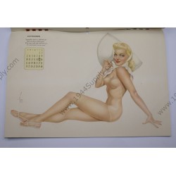 Varga Pin Up Calendar of 1944   - 9