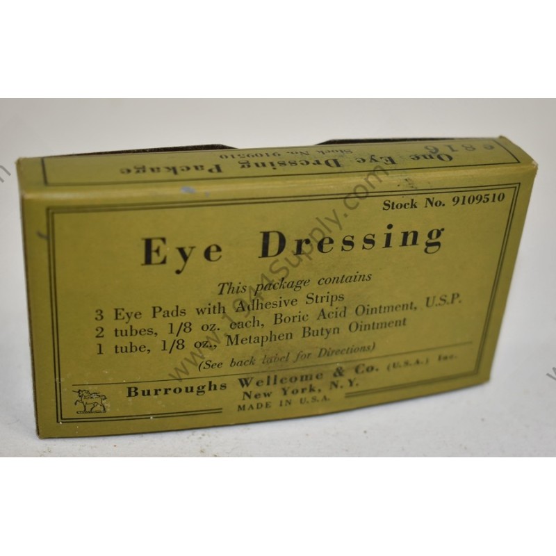 Eye dressing set