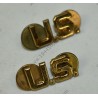 Officer's US monogram insignia set