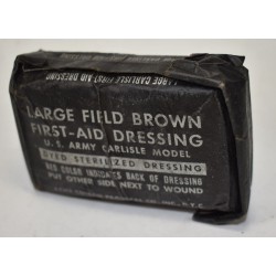 Large Field Brown First-Aid Dressing