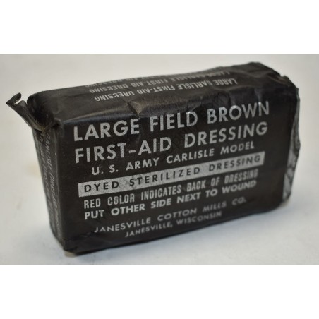 Large Field Brown First-Aid Dressing