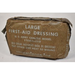 Large Field Brown First-Aid Dressing