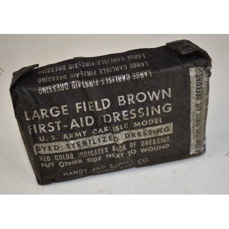 Large Field Brown First-Aid Dressing