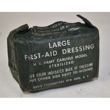 Large Field Brown First-Aid Dressing