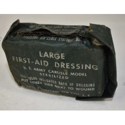 Large Field Brown First-Aid Dressing