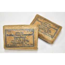 Two Bandage Gauze Compressed Camouflaged  - 1