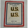 Officer's US monogram insignia set