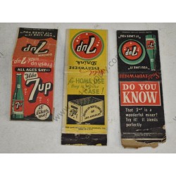 7-Up matchbooks