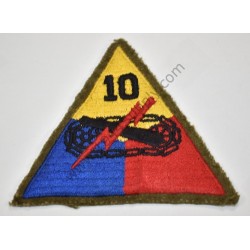 10th Armored Division patch  - 1