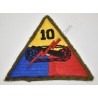 10th Armored Division patch  - 1