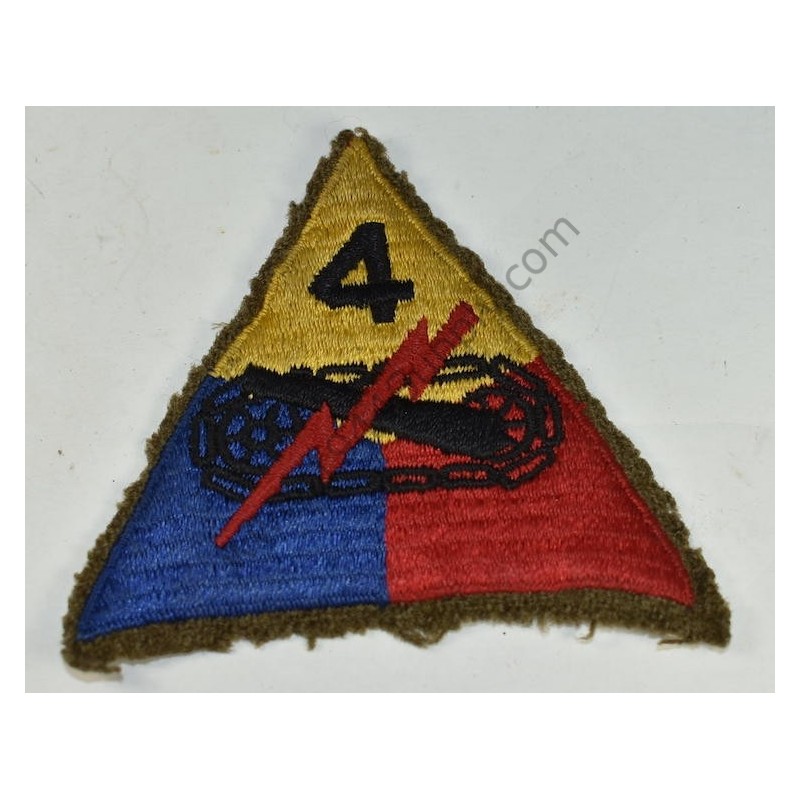 4th Armored Division patch