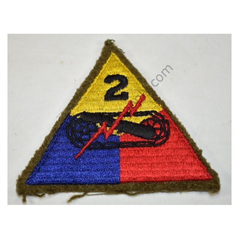 2e Armored Division patch