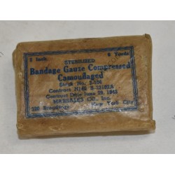 Bandage Gauze Compressed Camouflaged