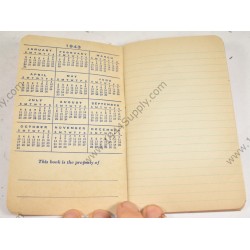 Coca Cola notebook for Service Men  - 2