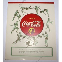 Coca Cola note pad  - 1