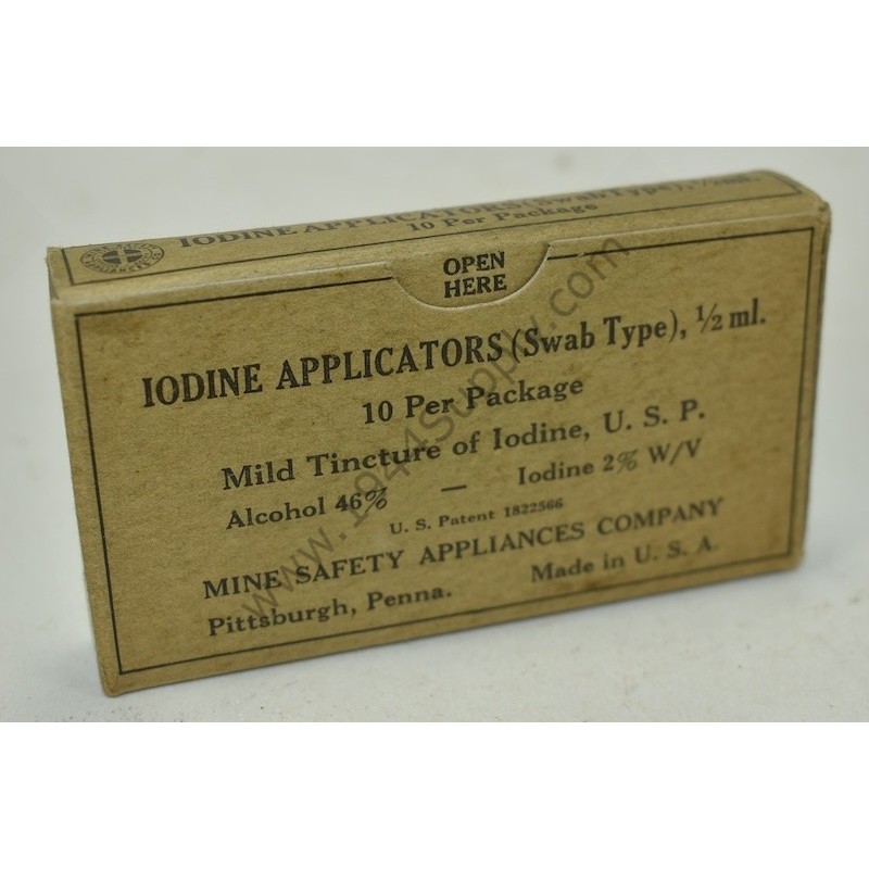 Iodine applicators