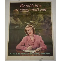 Be with him at every mail call poster