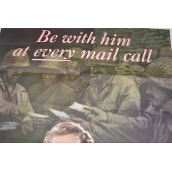 Affiche Be with him at ﻿every mail call