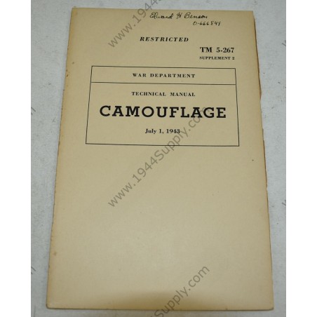 TM 5-267 Camouflage, supplement 2