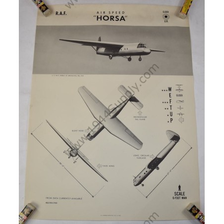 Affiche Air Speed "Horsa"