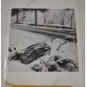 Photo of dead GI in the snow, Belgium