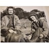 Photo of two nurses on Anzio beachhead