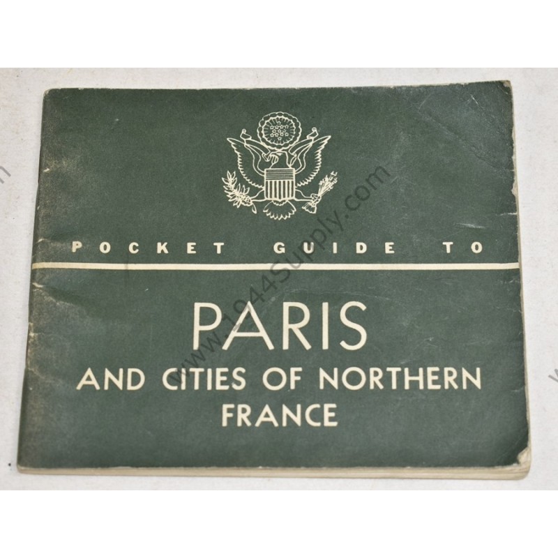 Guide de poche de Paris et des villes du Nord de la France