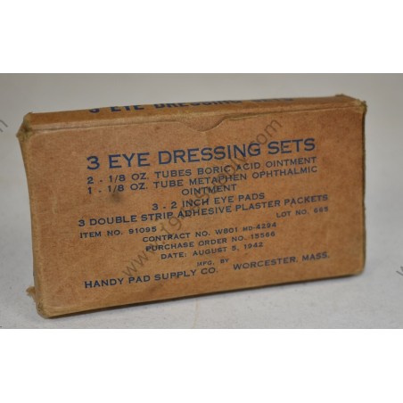 Ensemble de pansement pour les yeux