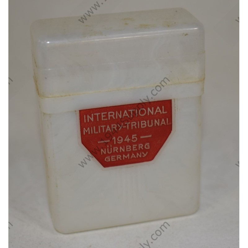 Cigarette case Nuremberg Warcrime Trials