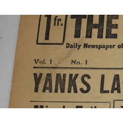 Stars and Stripes journal du 4 juillet 1944, (premier numéro)